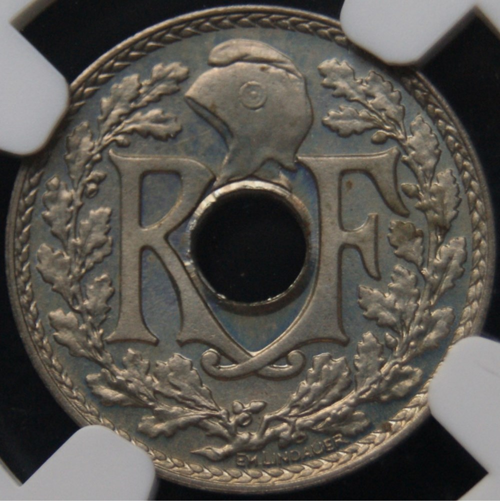 .1938. ESSAI en MS65 monnaies monde france 1938 essai en ms65