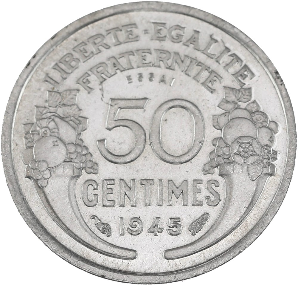1945 ESSAI légère en MS 64 monnaies monde france 1945 essai legere en ms 64