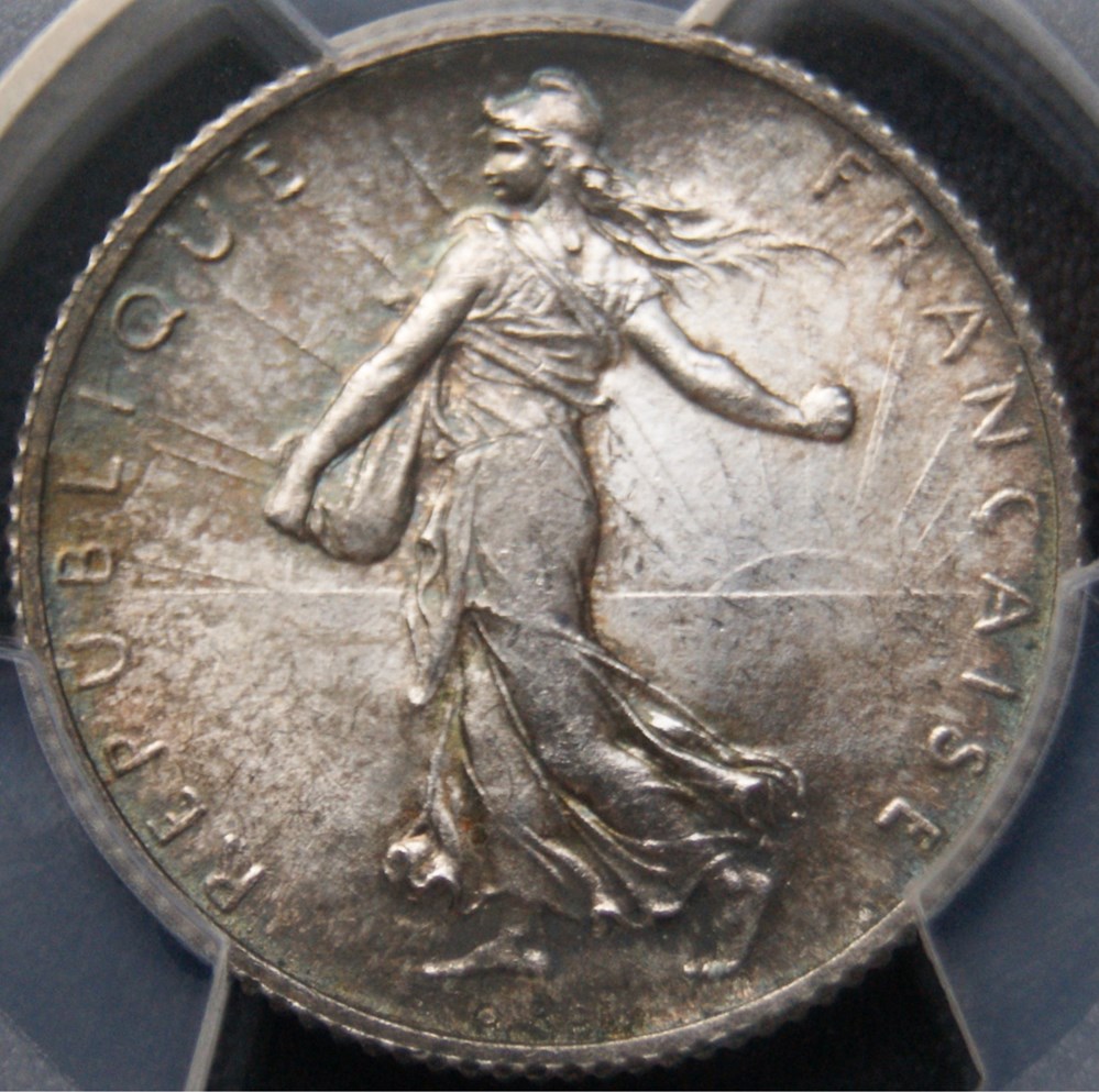 1905 en MS64 monnaies monde france 1905 en ms64