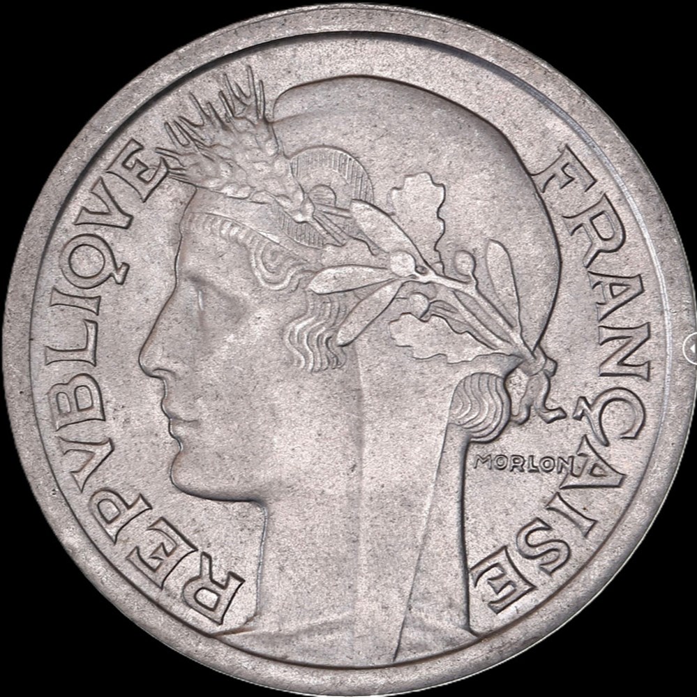 1f 1944C en MS62 monnaies monde france 1f 1944c en ms62