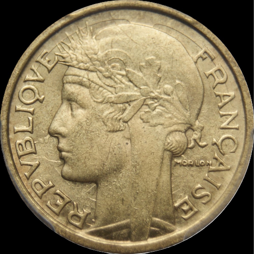 1f 1931 en MS64 monnaies monde france 1f 1931 en ms64