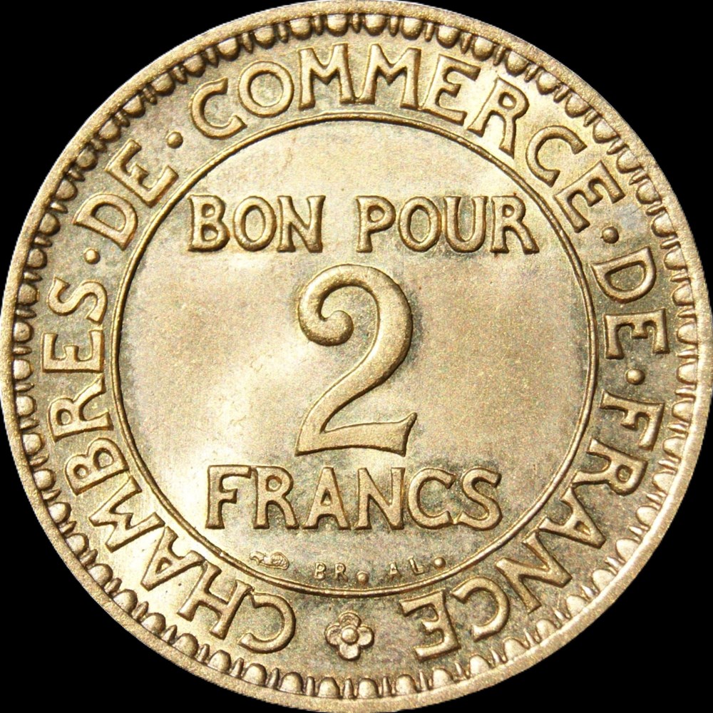 2f 1920 en MS67 monnaies monde france 2f 1920 en ms67