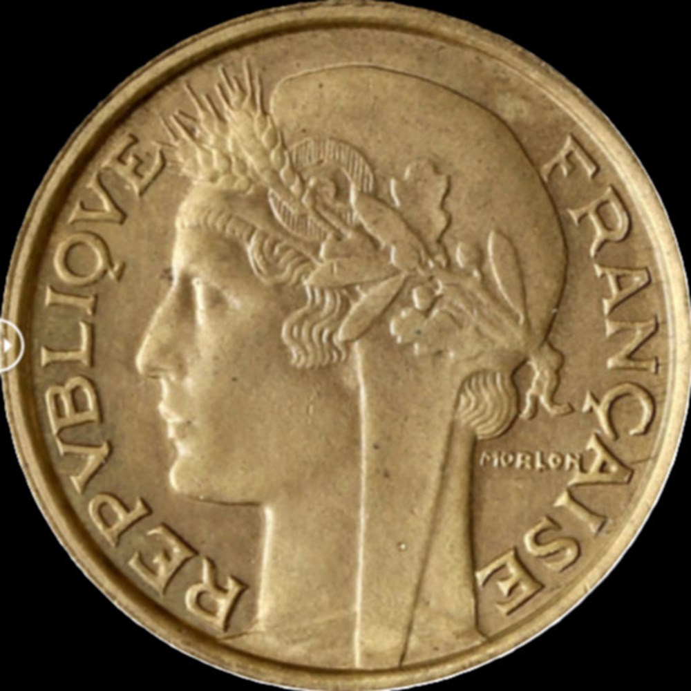 50c 1931 en MS65 monnaies monde france 50c 1931 en ms65