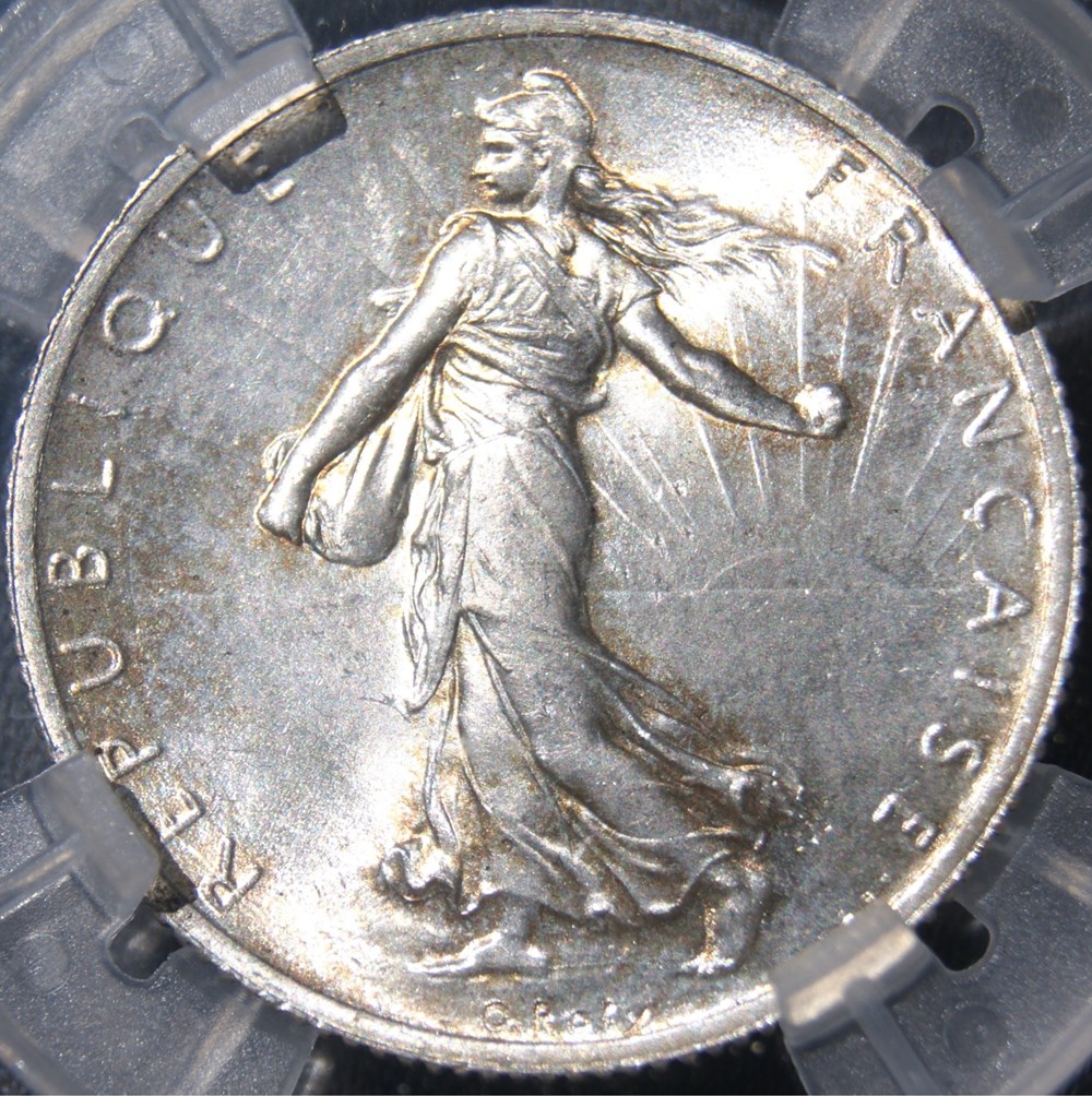 1899 en MS64 monnaies monde france 1899 en ms64