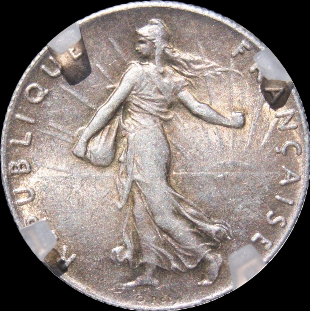 50c 1911 en MS63 monnaies monde france 50c 1911 en ms63