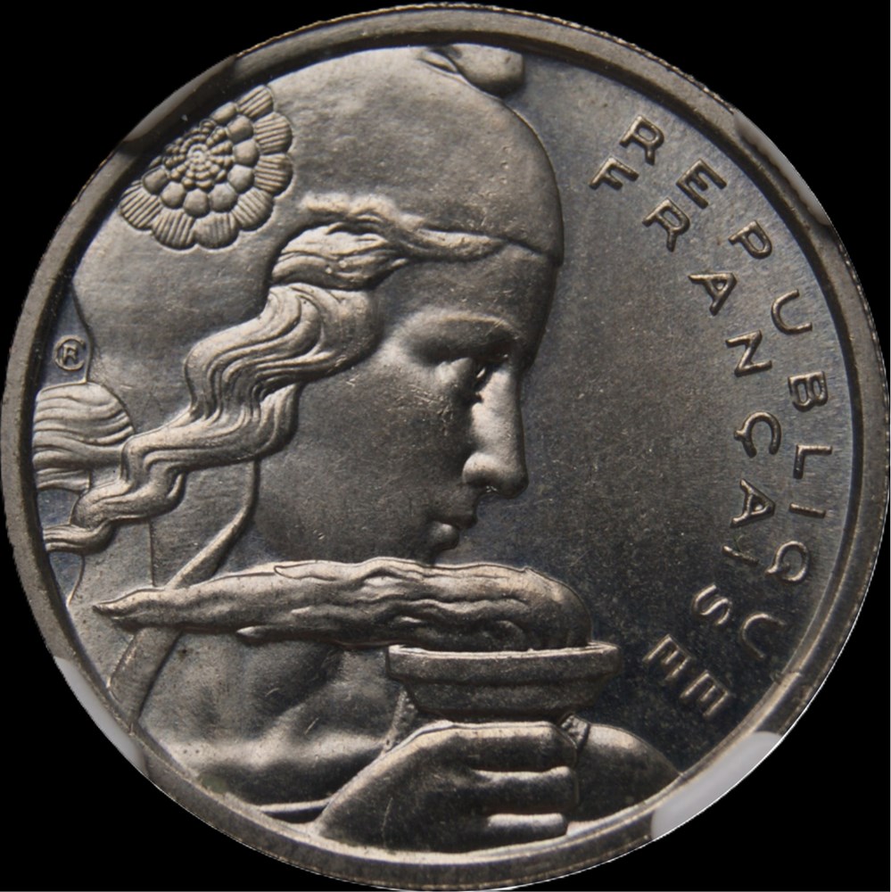 100f 1954 ESSAI en MS66 monnaies monde france 100f 1954 essai en ms66