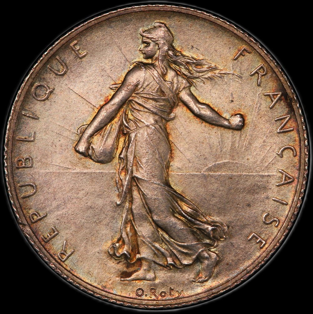 2f 1912 en MS64 monnaies monde france 2f 1912 en ms64