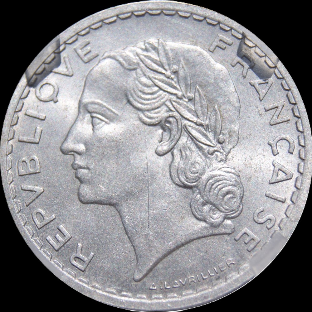 5f 1948B fermé en MS62 monnaies monde france 5f 1948b ferme en ms62