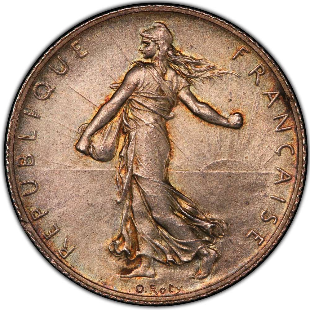 1912 en MS64 monnaies monde france 1912 en ms64