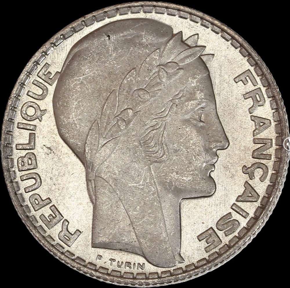 10f 1929 en MS64 monnaies monde france 10f 1929 en ms64