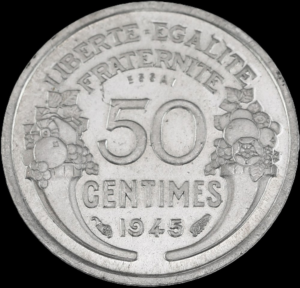 50c 1945 en MS 64 monnaies monde france 50c 1945 en ms 64
