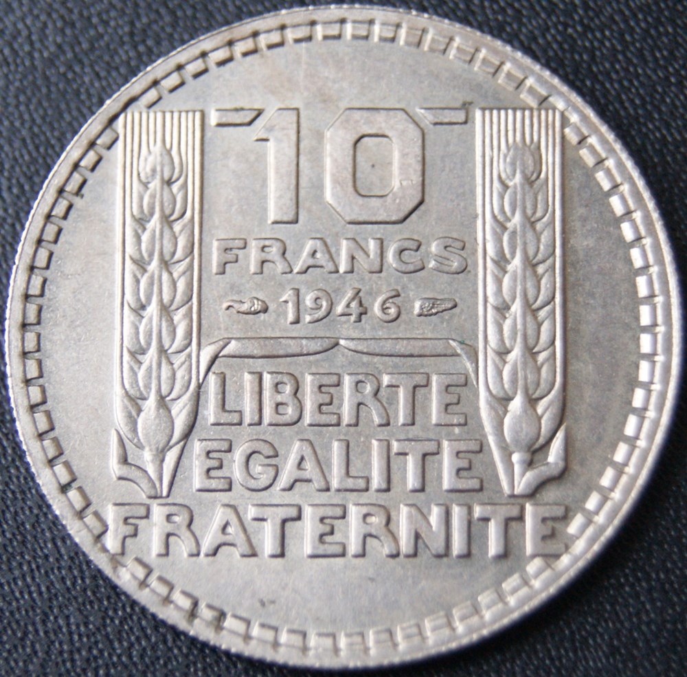 monnaies monde france 1946 gt rl en ms62