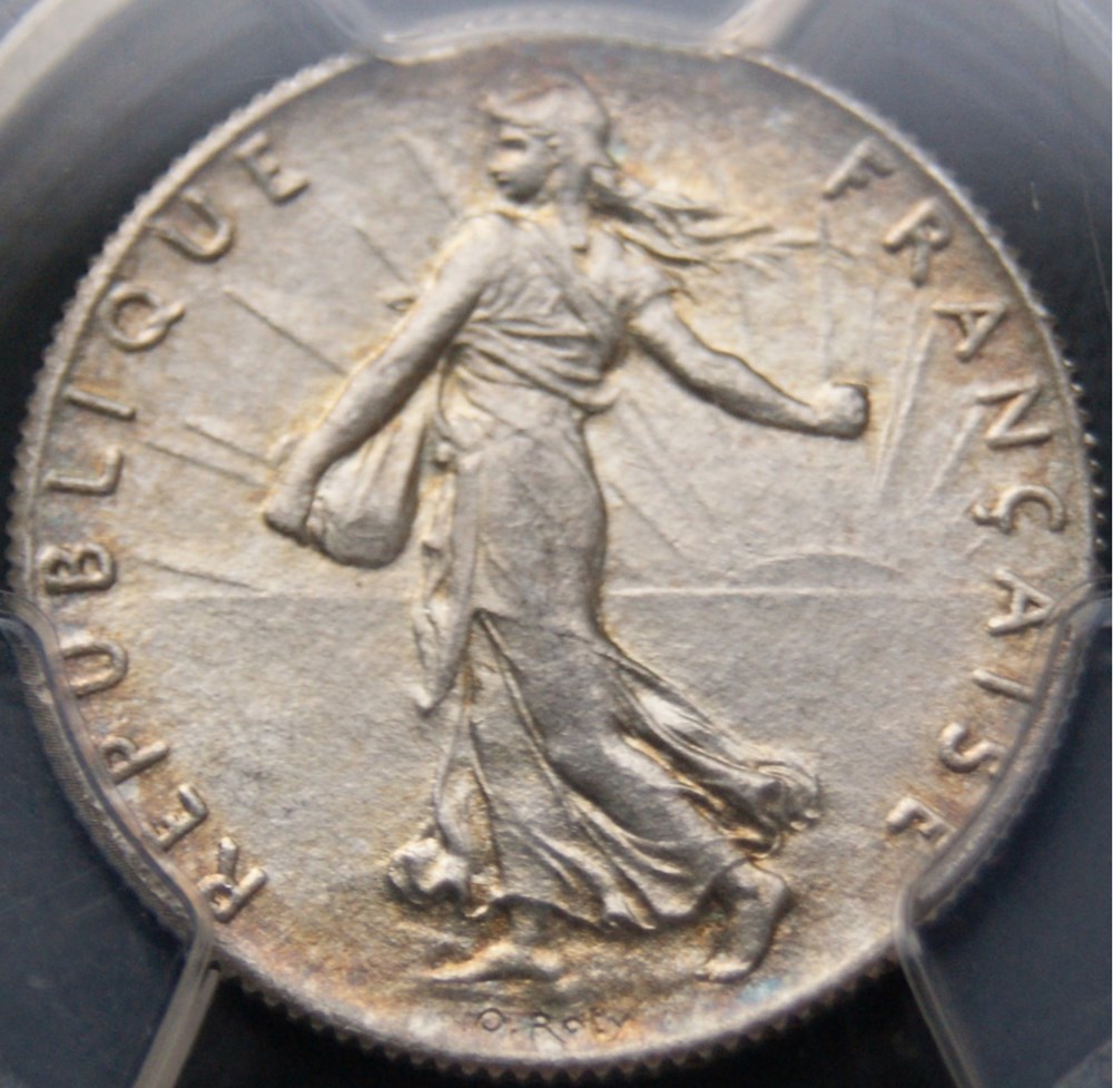 1902 en MS64 monnaies monde france 1902 en ms64