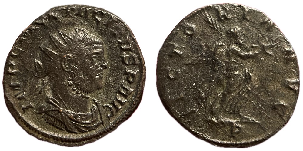 Tacitus - Siscia RIC Temp 3642 coins ancient to romans imperial and republican tacitus siscia ric temp 3642