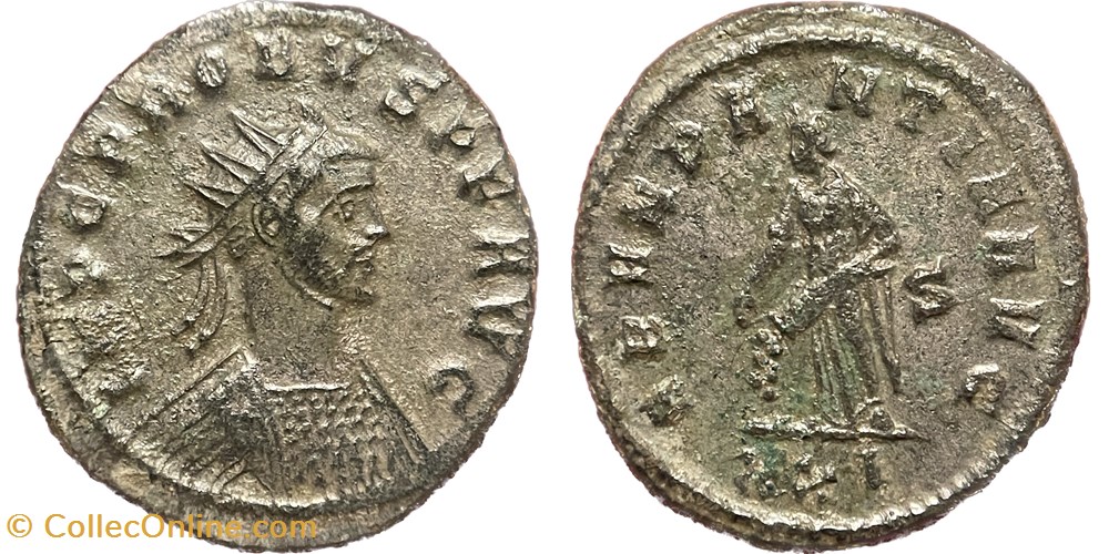 Probus - Alfoldi 001/009 coins ancient to romans imperial and republican probus alfoldi 001 009
