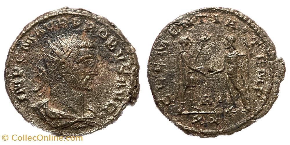 coins ancient to romans imperial and republican probus antioch ric 921 1st officina