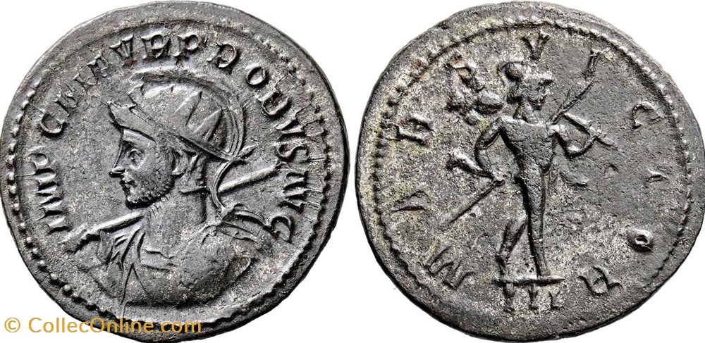 Probus - Lugdunum Bastien 239 coins ancient to romans imperial and republican probus lugdunum bastien 239