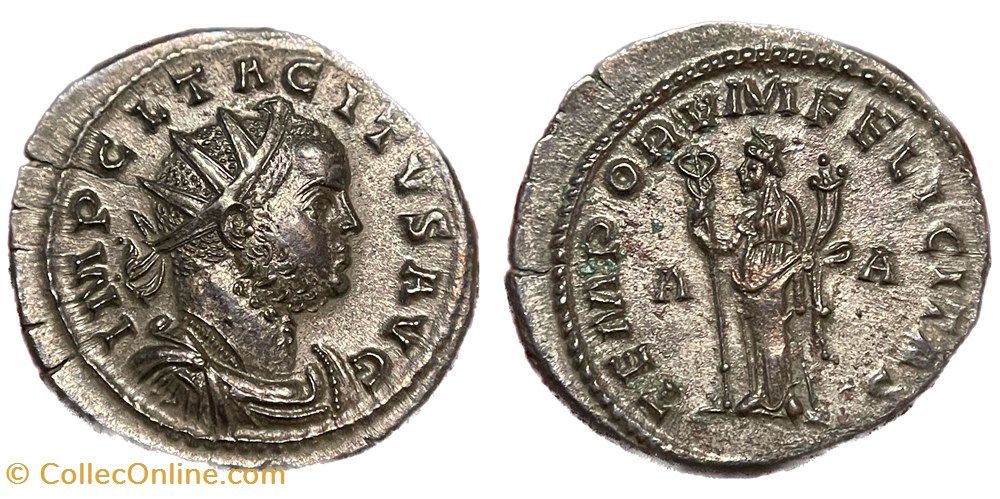 Tacitus - Lugdunum Bastien 78 coins ancient to romans imperial and republican tacitus lugdunum bastien 78