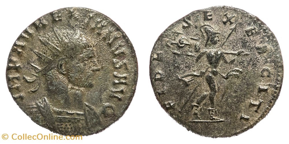 Aurelian - Uncertain Balkans Mint RIC Temp 2445 coins ancient to romans imperial and republican aurelian uncertain balkans mint ric temp 2445
