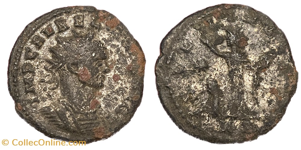 Aurelian - Tripolis RIC Temp 3218 coins ancient to romans imperial and republican aurelian tripolis ric temp 3218
