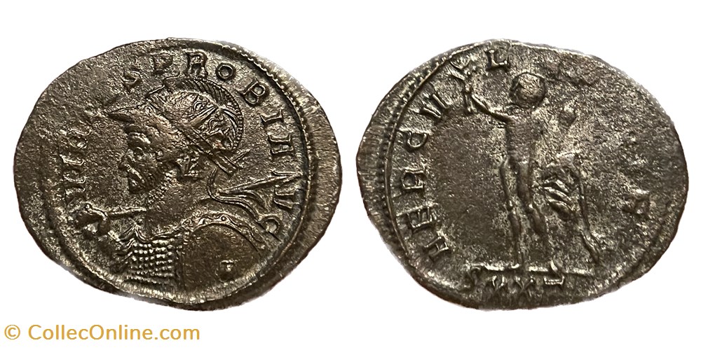 Probus - Ticinum RIC 376 2nd Officina coins ancient to romans imperial and republican probus ticinum ric 376 2nd officina