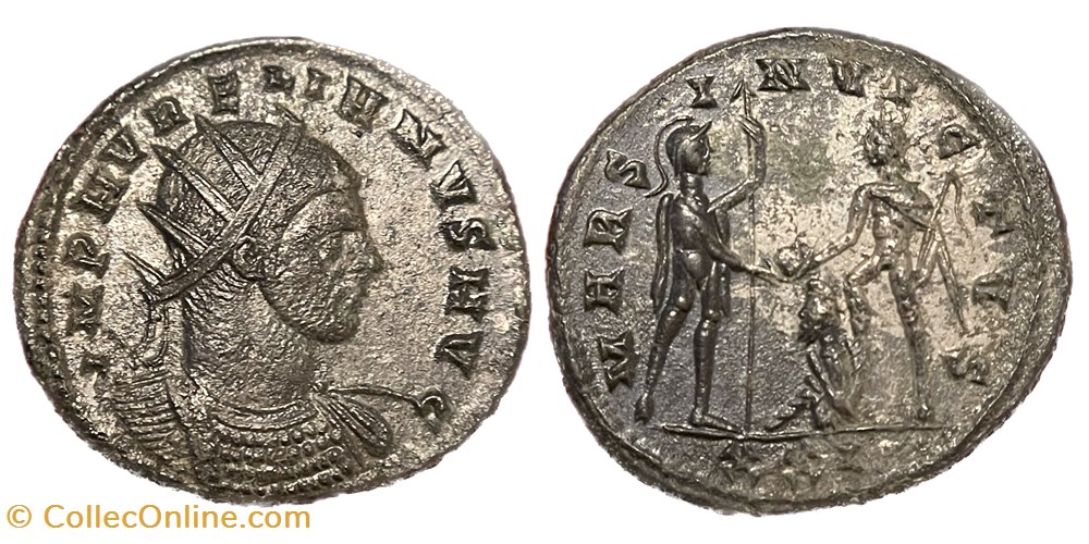 Aurelian - Cyzicus RIC Temp 3073 coins ancient to romans imperial and republican aurelian cyzicus ric temp 3073
