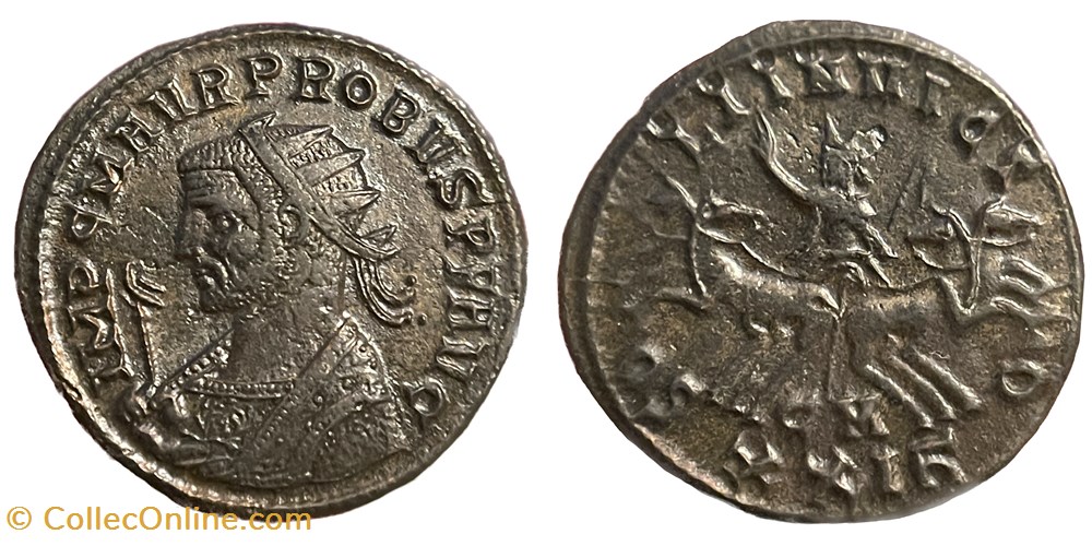 Probus - Cyzicus RIC 911 6th Officina coins ancient to romans imperial and republican probus cyzicus ric 911 6th officina