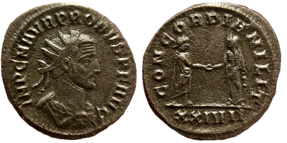 Probus - Alfoldi 023/140 coins ancient to romans imperial and republican probus alfoldi 023 140