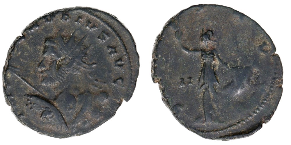 Claudius II - Siscia RIC Temp 716 coins ancient to romans imperial and republican claudius ii siscia ric temp 716