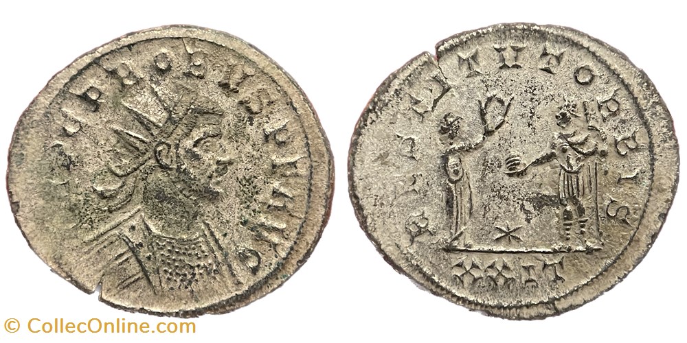 Probus - Alfoldi 057/058 coins ancient to romans imperial and republican probus alfoldi 057 058