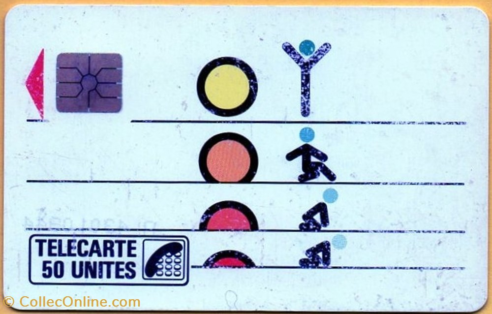 1989 FLOXYFRAL-DUPHAR 01/89 SO2 diver telecarte 1989 floxyfral duphar 01 89 so2
