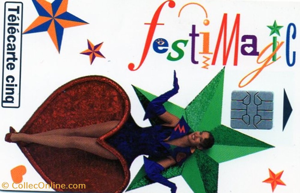 diver telecarte 1994 carrefour festimagic 11 94 so5