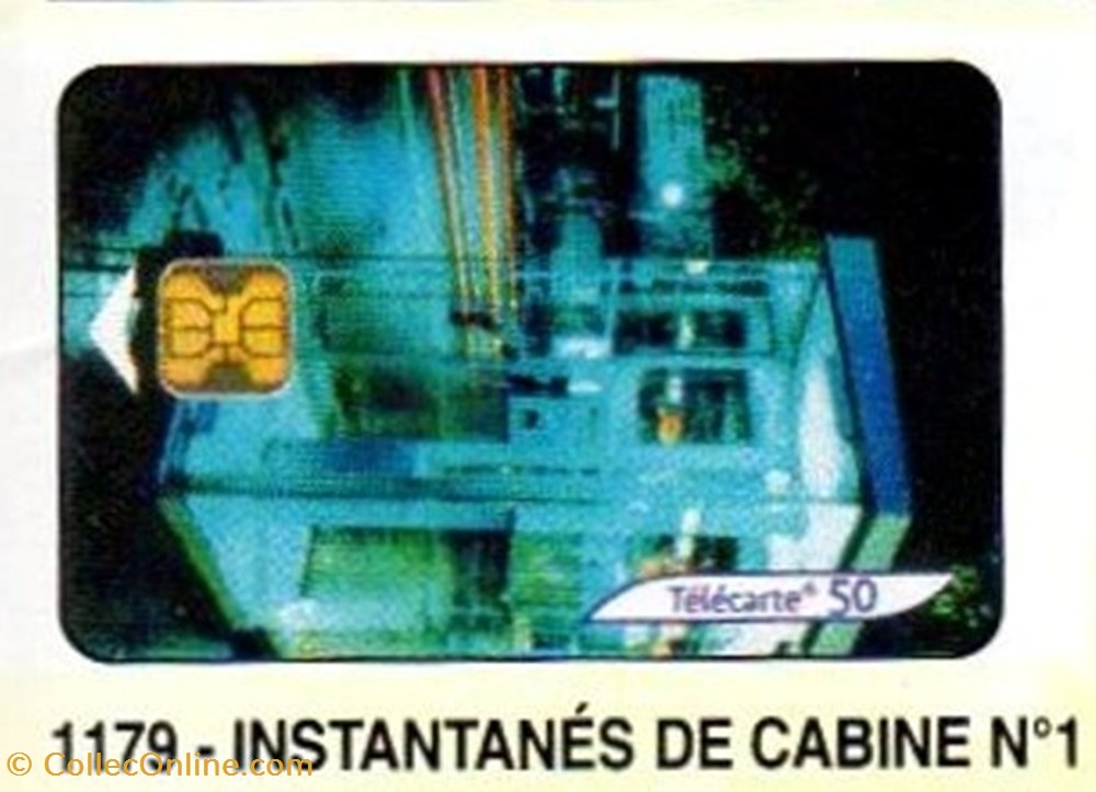 2002 07 INSTANTANES DE CABINES N°1 divers telecartes 2002 07 instantanes de cabines n 1