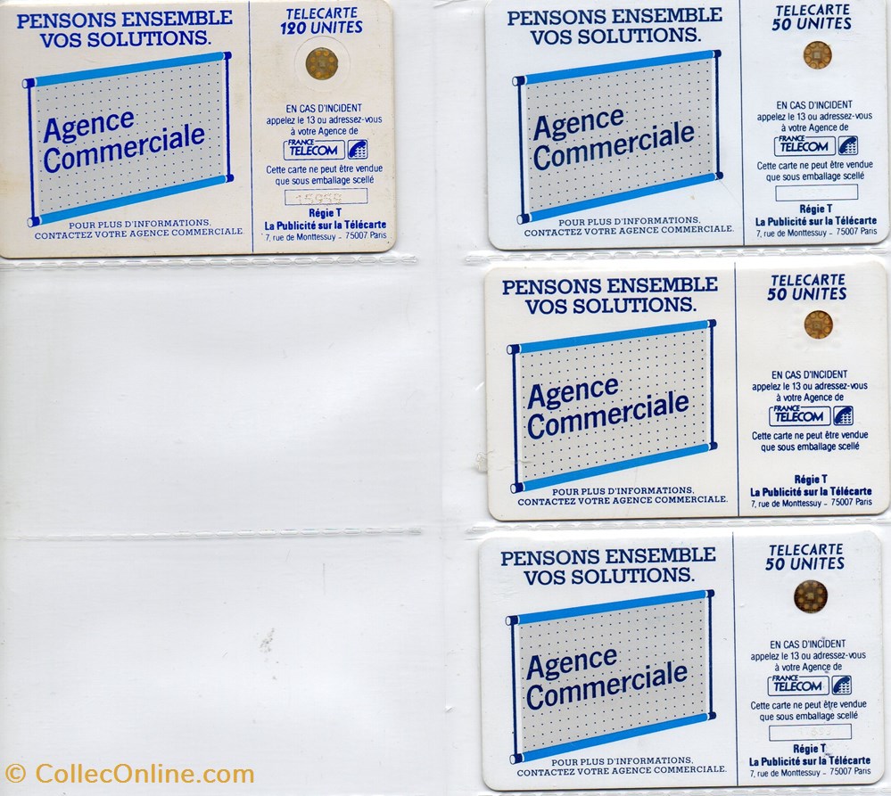 divers telecartes cartes telephoniques 600 agences sc4 blanc noir se or
