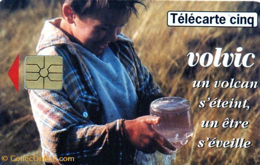 diver telecarte 1996 volvic garcon 04 96 gem