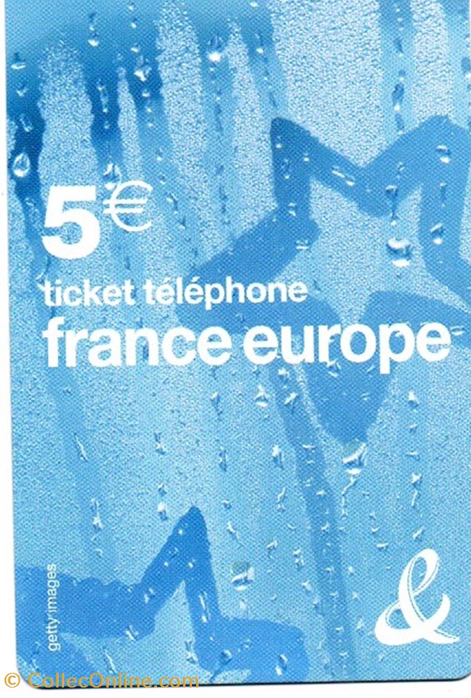 divers telecartes cartes telephoniques ticket france telecom 5 france europe