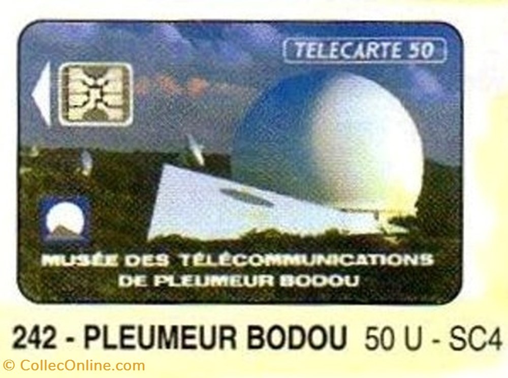 divers telecartes 1992 11 pleumeur bodou 120u 04 92 sc5 2 series