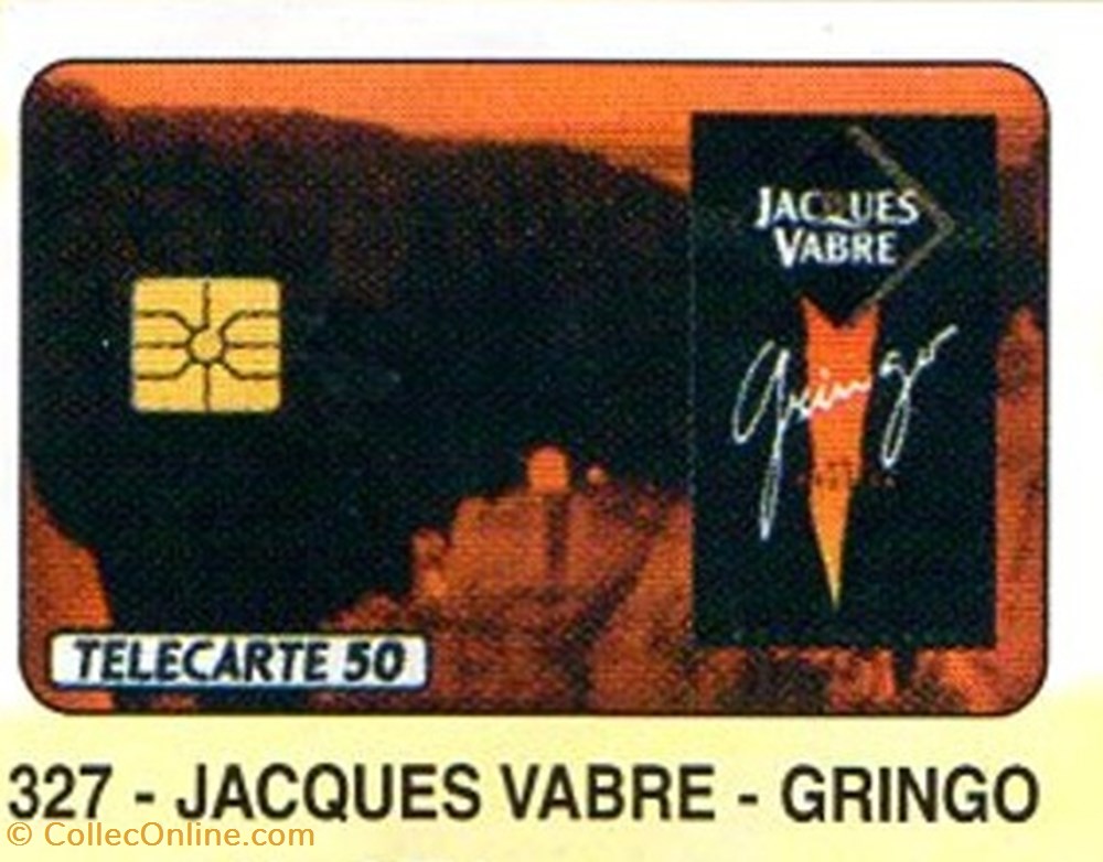 1993 11 JACQUES VABRE - GRINGO 50U 04/93 GEM LAQUEE NUMEROTEE divers telecartes 1993 11 jacques vabre gringo 50u 04 93 gem laquee numerotee