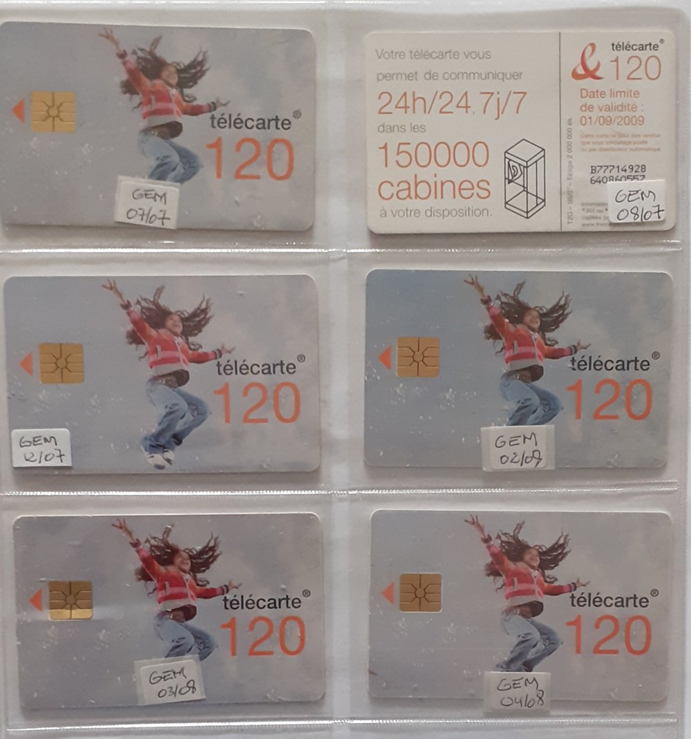 2007 SAUT 150 000 CABINES 120U divers telecartes cartes telephoniques 2007 saut 150 000 cabines 120u