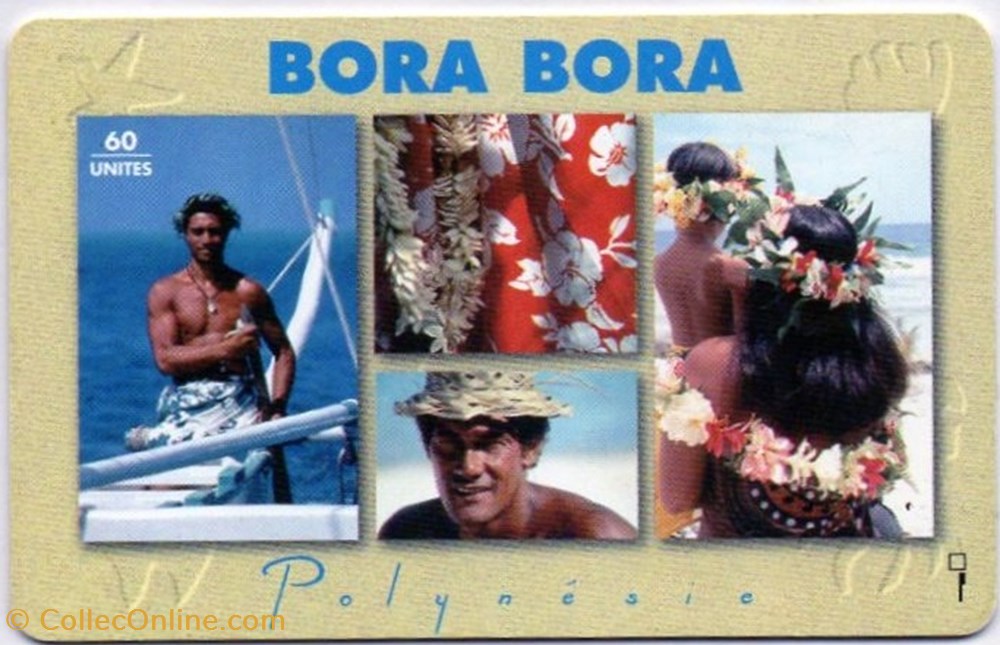 PF 1995 TOURISME ILE BORA BORA 60U 09/95 GEM divers telecartes pf 1995 tourisme ile bora bora 60u 09 95 gem