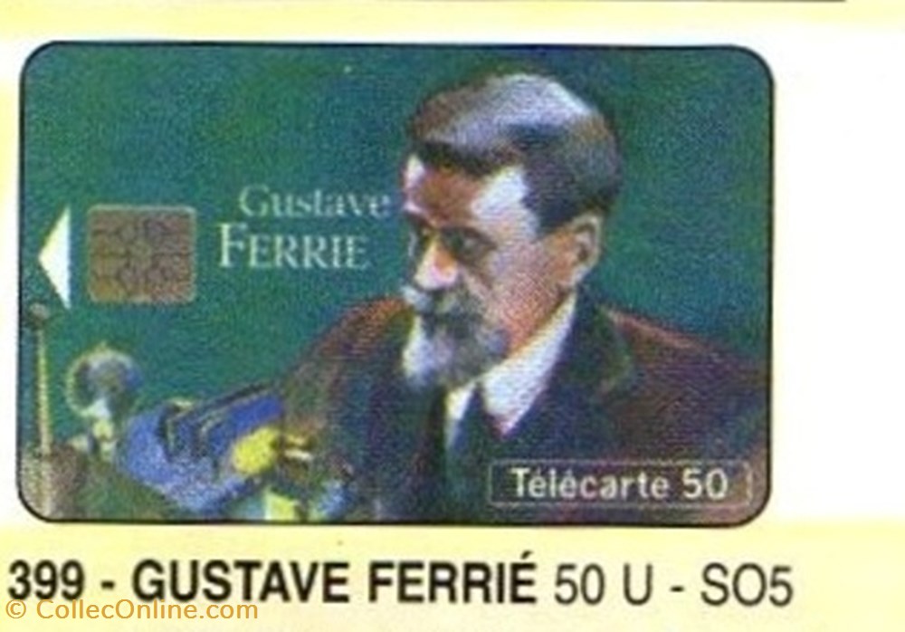 1994 00 GUSTAVE FERRIE 50U 03/94 SO3SN divers telecartes 1994 00 gustave ferrie 50u 03 94 so3sn
