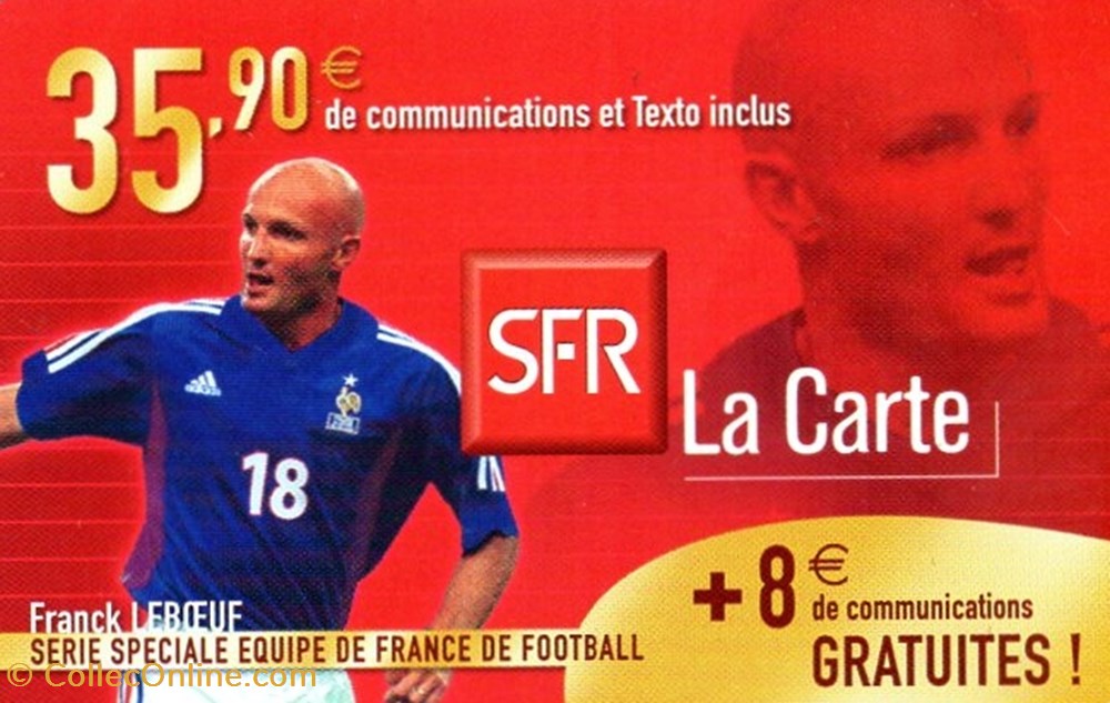 EDF SFR 35.90 € F.LEBOEUF SOUPLE divers telecartes edf sfr 35 90 f leboeuf souple