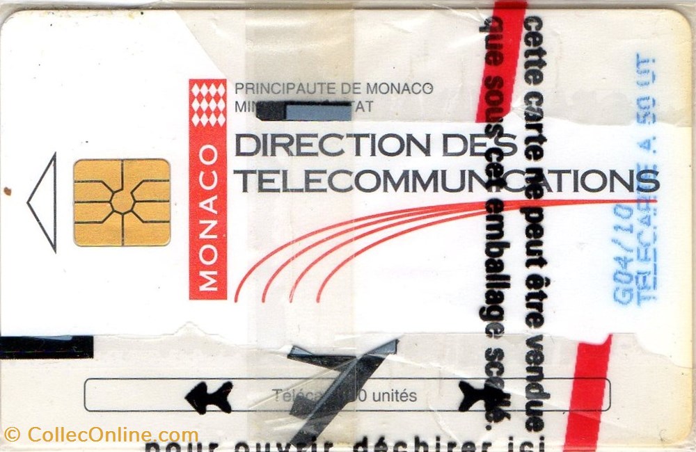 1993 DIRECTION DES TELECOMMUNICATIONS 50U 12/93 GEM divers telecartes 1993 direction des telecommunications 50u 12 93 gem