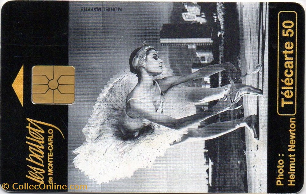 divers telecartes 1995 ballet 2 saison 95 50u 07 95 gem