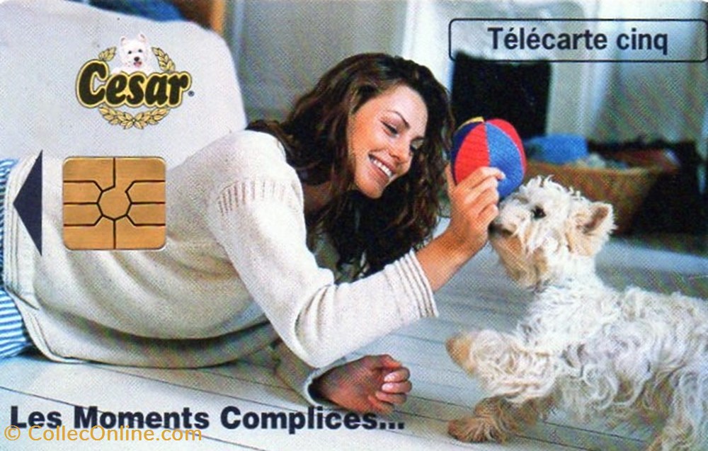 1998 CESAR HORIZONTAL 10/98 T2G GEM 2 diver telecarte 1998 cesar horizontal 10 98 t2g gem 2
