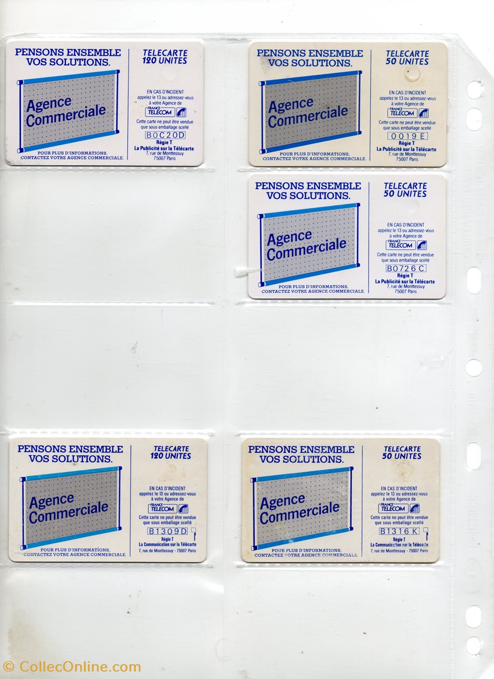divers telecartes cartes telephoniques 600 agences gem