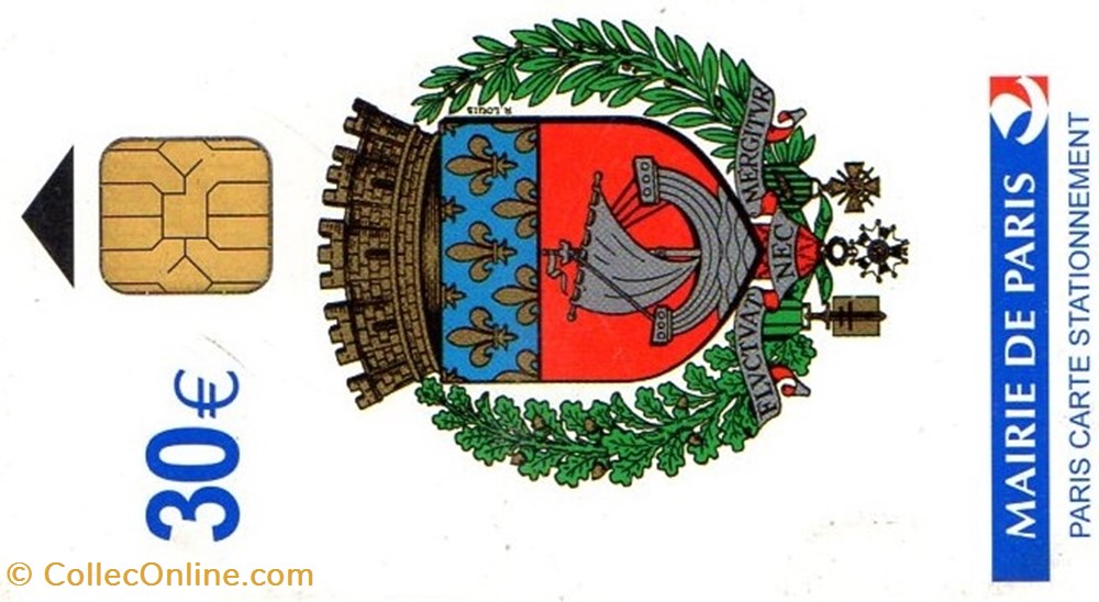 PARIS CARTE 30€ BLASON VERSO LE SAVIEZ VOUS ? 2 divers telecartes paris carte 30 blason verso le saviez vous 2