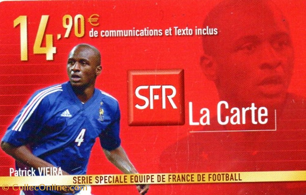 EDF SFR 14.90 € F P. VIERA RIGIDE divers telecartes edf sfr 14 90 f p viera rigide