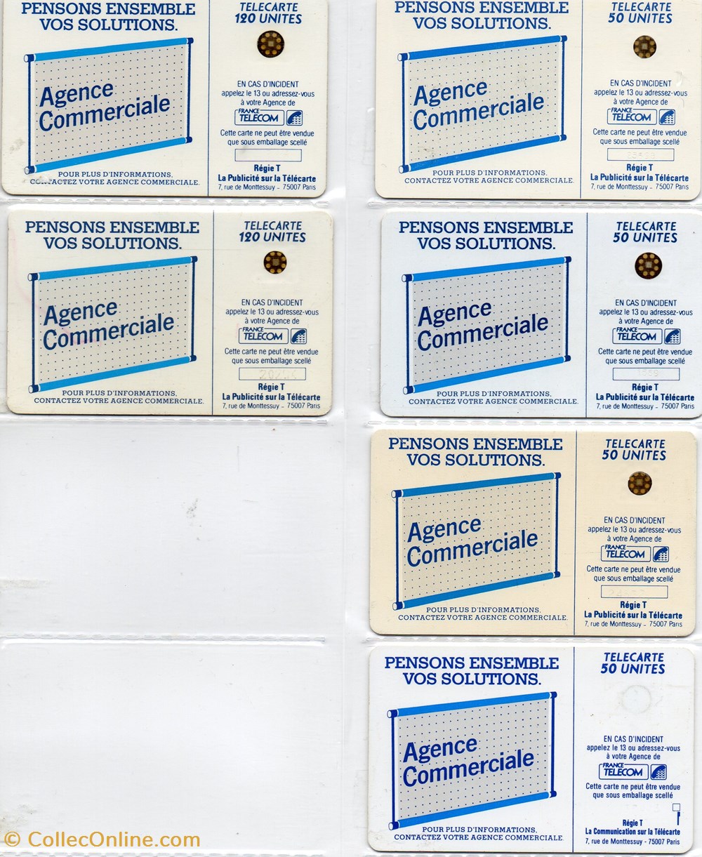 600 AGENCES SC5 AG NOIR divers telecartes cartes telephoniques 600 agences sc5 ag noir