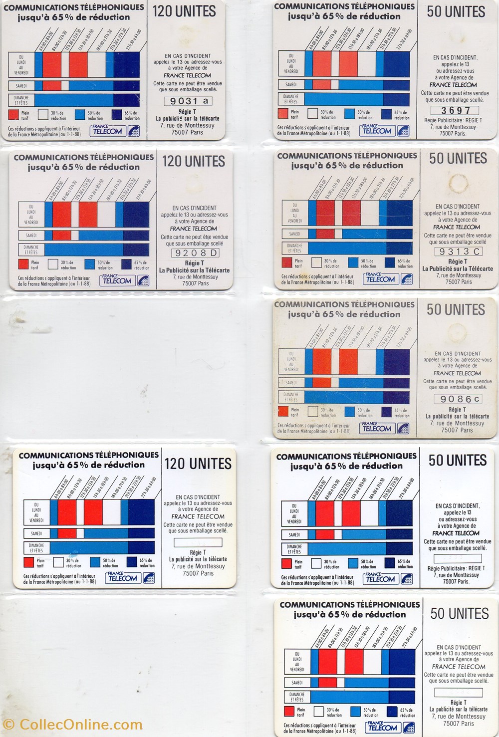 CORDON BLEU GEM divers telecartes cartes telephoniques cordon bleu gem
